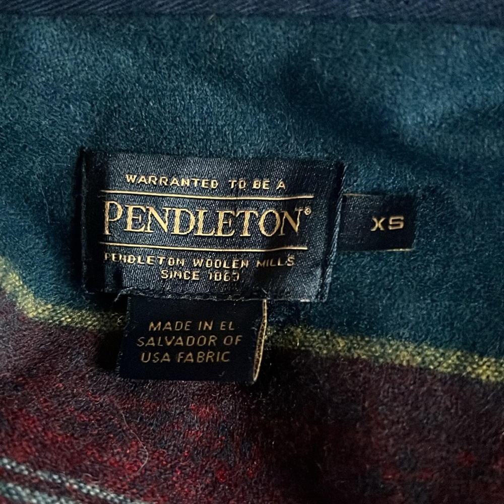 Pendleton Virgin Wool Hoodie Shacket - image 4